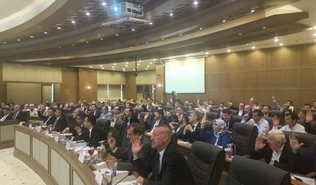 Bursa Büyükşehir Belediye Meclisi toplandı