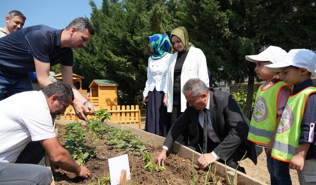 İnegöl’de miniklere doğa temelli eğitim alanı kazandırıldı