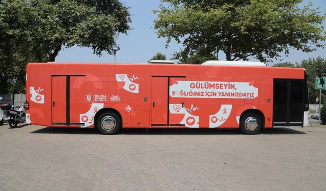 Büyükşehir, ‘Sağlık Otobüsü’ projesini hayata geçirdi