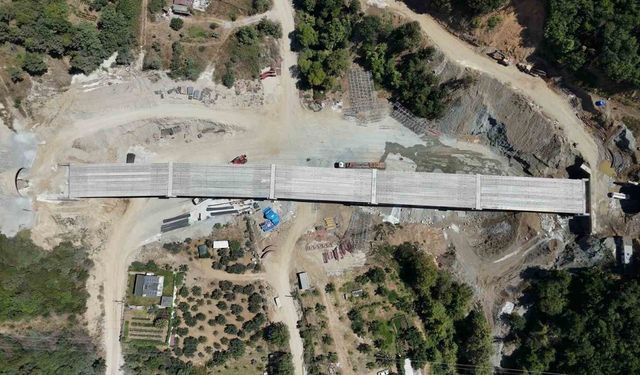 Esenköy’de tünel ve viyadük çalışmaları devam ediyor