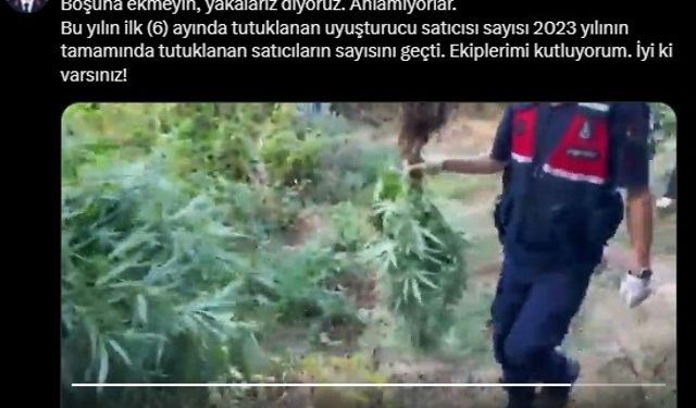 Sakarya İl Jandarma Komutanı’ndan zehir tacirlerine net mesaj: "Boşuna ekmeyin, yakalarız diyoruz, anlamıyorlar"