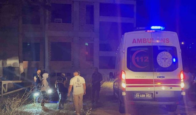 Tekirdağ’da okul inşaatında erkek cesedi bulundu