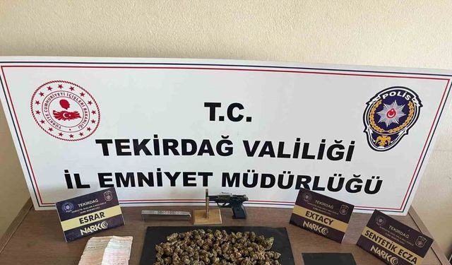 Tekirdağ’da zehir tacirlerine darbe: 7 kişi tutuklandı