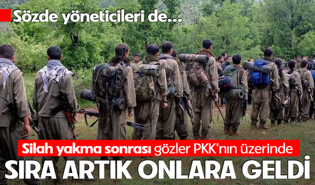 PKK silah bıraktı, gözler o kamplara çevrildi
