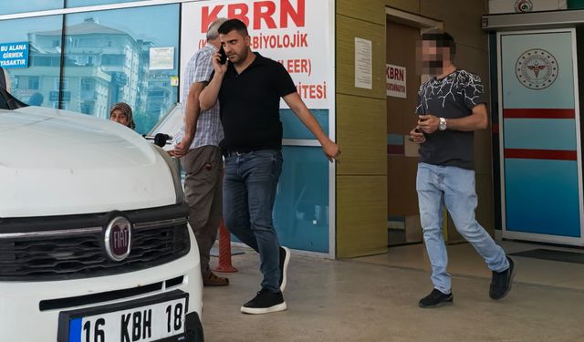 İnegöl'de aranan şahıs böyle yakalandı