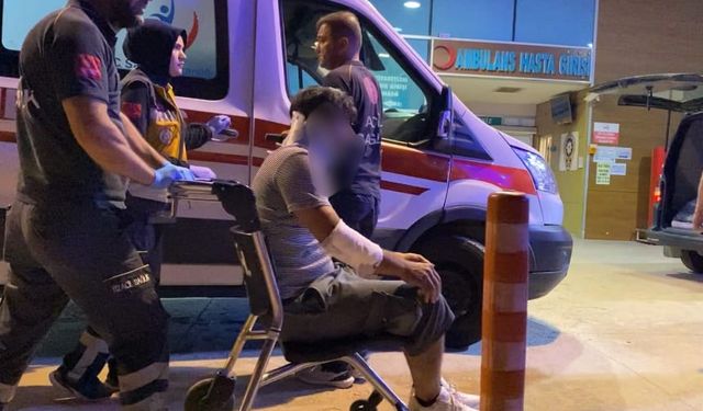 İnegöl'de motosikletli dehşeti yaşadı