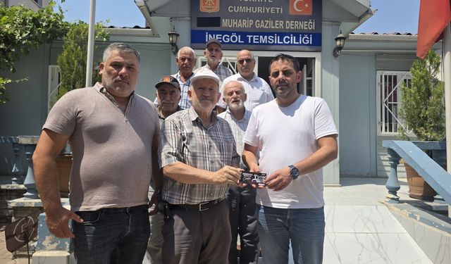 İNEGÖLLÜ GAZİLERDEN İNEGÖLSPOR’A ANLAMLI DESTEK