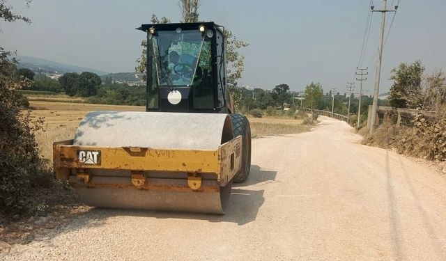 Kırsal alanlarda yol konforu Büyükşehir ile artıyor