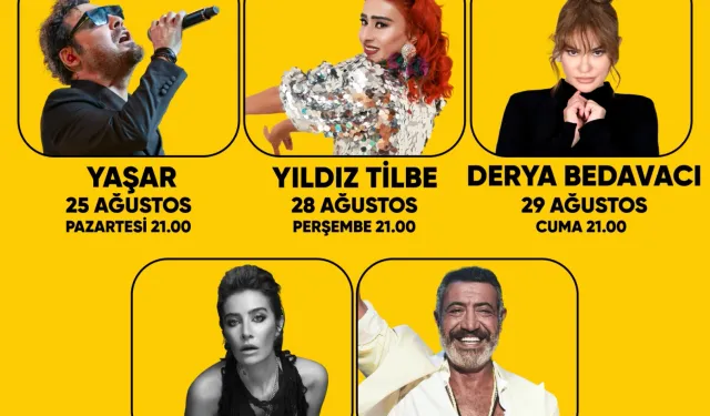 Harbiye’de yaza veda: Dev kadro sahnede