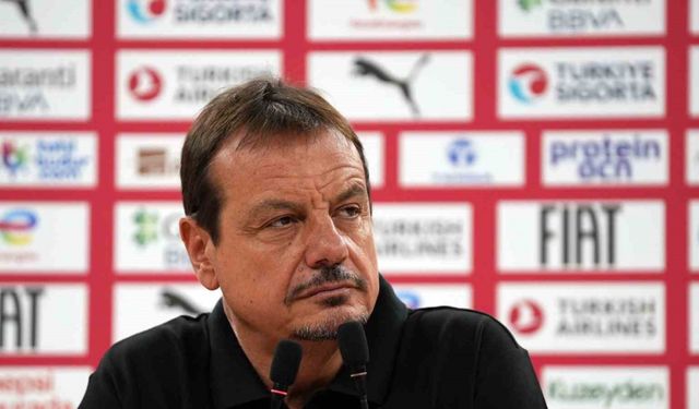 Ergin Ataman: "Hedefimiz madalya kazanmak"