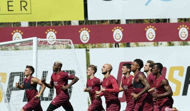 Galatasaray, Kayserispor maçı hazırlıklarına ara vermeden başladı