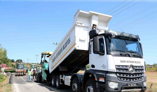 Kazımpaşa Caddesi’ne 7 bin 500 ton sıcak asfalt