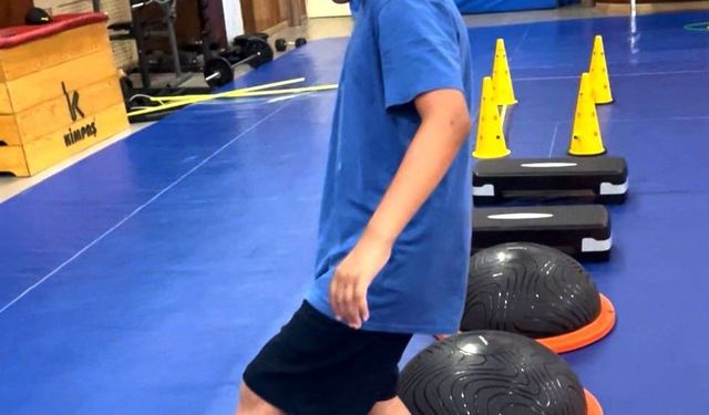 Körfez’in özel sporcu çocukları yetişiyor