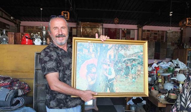 Oğlak çobanıydı, antikacı oldu