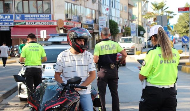 Yazın motosiklet yoğunluğu arttı, polis denetimleri hız kazandı
