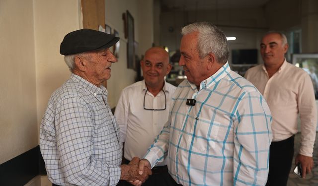 Başkan Şadi Özdemir, Akçalar Mahallesi’nde vatandaşlarla buluştu