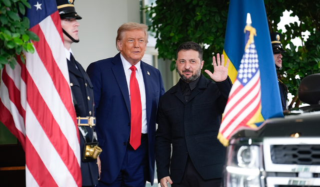 Dünyanın gözü Beyaz Saray'da! Trump-Zelenski zirvesi başladı