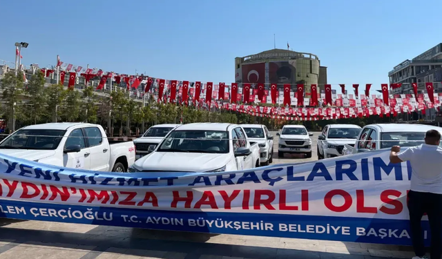 Çerçioğlu, yeni araç filosunu tanıttı!