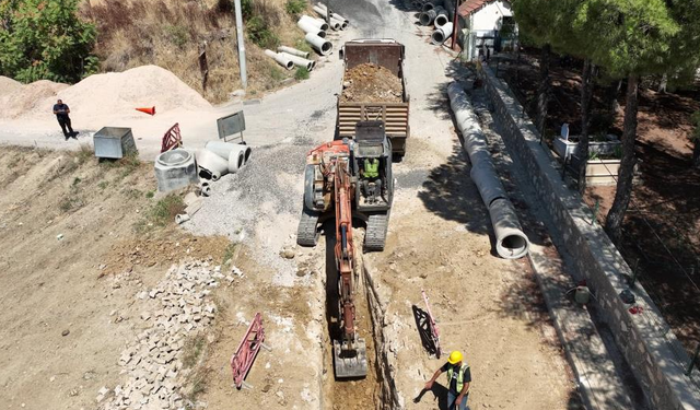 Büyükşehir belediyesinden Gemlik'e altyapısı yatırımı