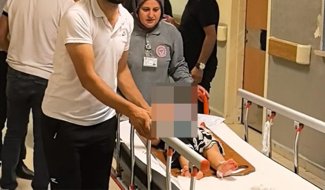 İnegöl'de çocuk ağır yaralandı