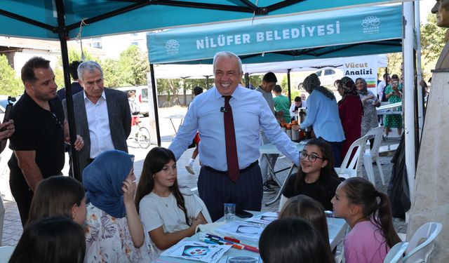Başkan Şadi Özdemir, Doğanköy’deki yaz etkinliklerine katıldı