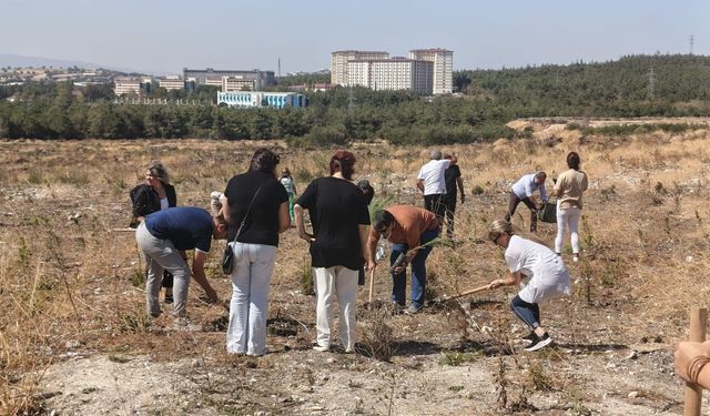 Bursa'da sigarayı bırakan vatandaşlar fidan dikimi gerçekleştirdi