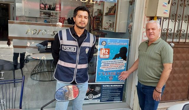 İznikliler dolandırıcılığa karşı tek tek uyarıldı