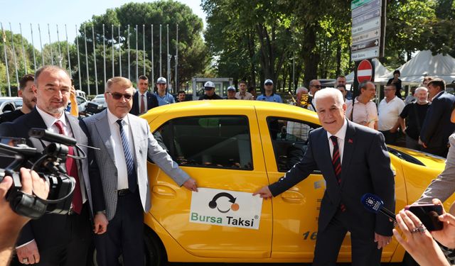 Türkiye'ye öncü 'Bursa Taksi' yollarda