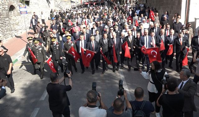 Bursa'nın düşman işgalinden kurtuluşu coşkuyla kutlandı