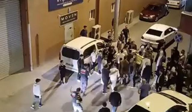 Bursa'da düğünde kavga çıktı