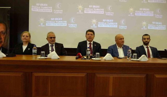 Adalet Bakanı Tunç, Çanakkale’de STK temsilcileriyle buluştu