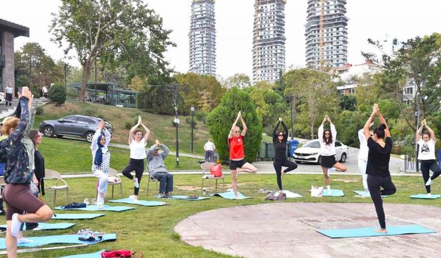 Avrupa Hareketlilik Haftası Beşiktaş’ta yoga etkinliğiyle kutlandı
