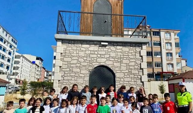 Bilecik’te öğrencilere trafik farkındalığı eğitimi verildi