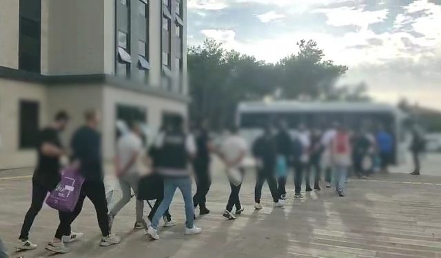 Çanakkale’de suç örgütüne operasyon: 8 şüpheli tutuklandı