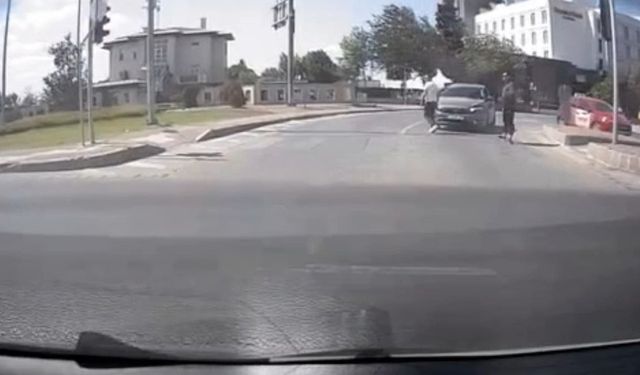 Çanakkale’de yol verme kavgası çıkaran maganda yakalandı