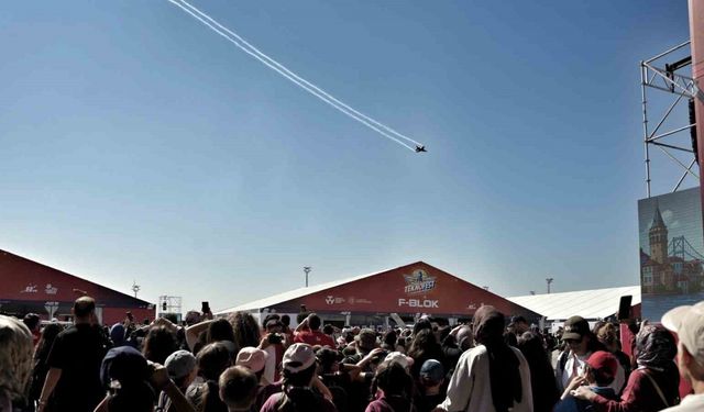 Solotürk Teknofest’te nefesleri kesti