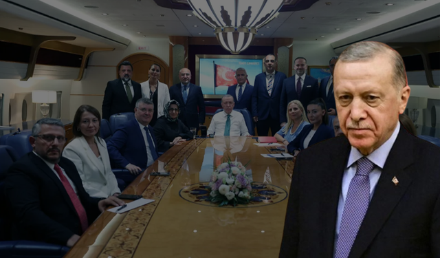 Cumhurbaşkanı Erdoğan'dan Katar dönüşü yolunda önemli mesajlar