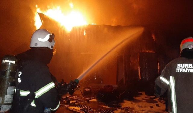 Bursa İtfaiyesi ağustos ayında 2 bin 512 olaya müdahale etti