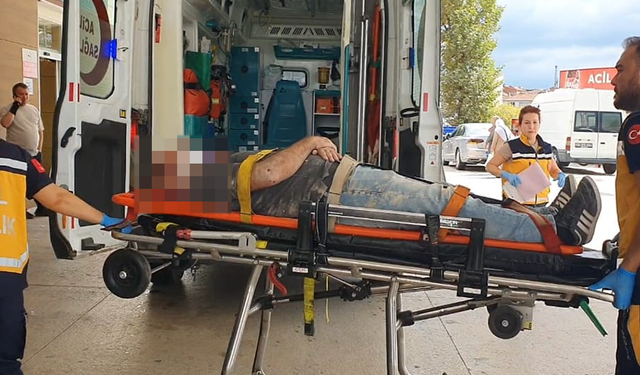 İnegöl'de işçi hayatının hatasını yaptı