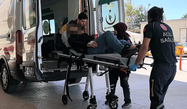 İnegöl'de ani hareketi hastanelik etti
