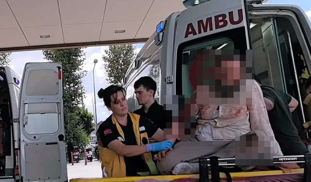 İnegöl'de feci kaza; ağır yaralandı
