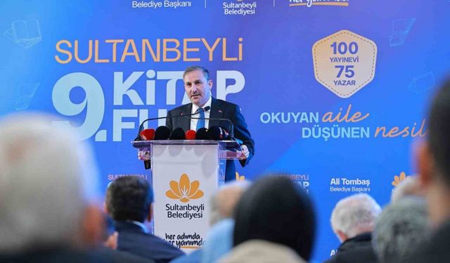 9. Sultanbeyli Kitap Fuarı başladı