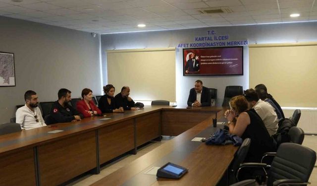 Deprem sonrası Kartal’da acil değerlendirme