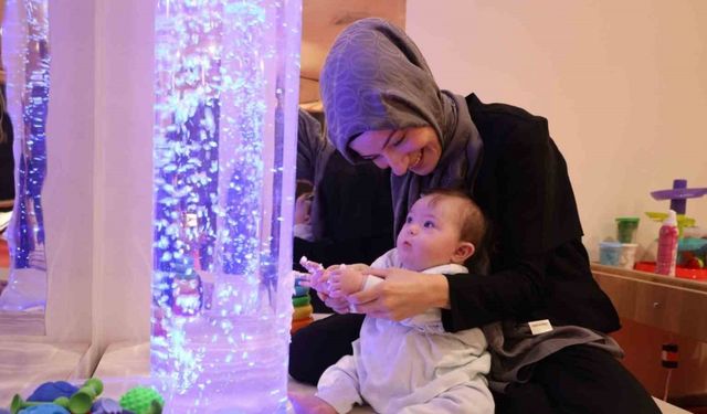 Hümeyra bebek Gonca’da engelleri aşıyor