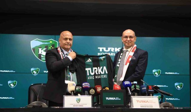 Kocaelispor, ’Turka’ ile sponsorluk imzaladı