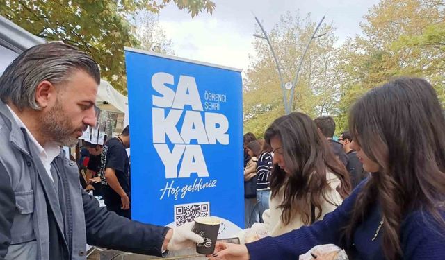 Sakarya Büyükşehir’den üniversiteli gençlerin içini ısıtan hareket