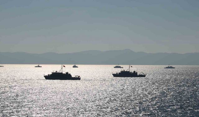 Saros’ta nefes kesen tatbikat