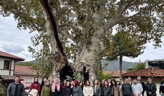 SAÜ öğrencileri tarihin ve doğanın güzellikleriyle buluştu