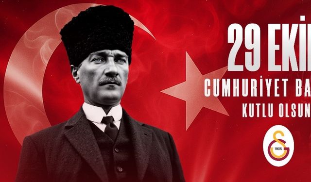 Spor camiasından 29 Ekim Cumhuriyet Bayramı mesajları