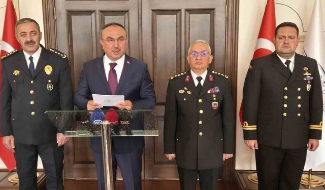 Tekirdağ Valisi Soytürk, Eylül ayı asayiş bilançosunu açıkladı